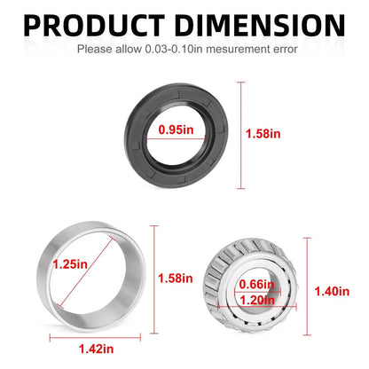 Swing Arm Bearing Seal for Yamaha Big Bear 350 Kodiak 400 Moto 4 (1980–2004)