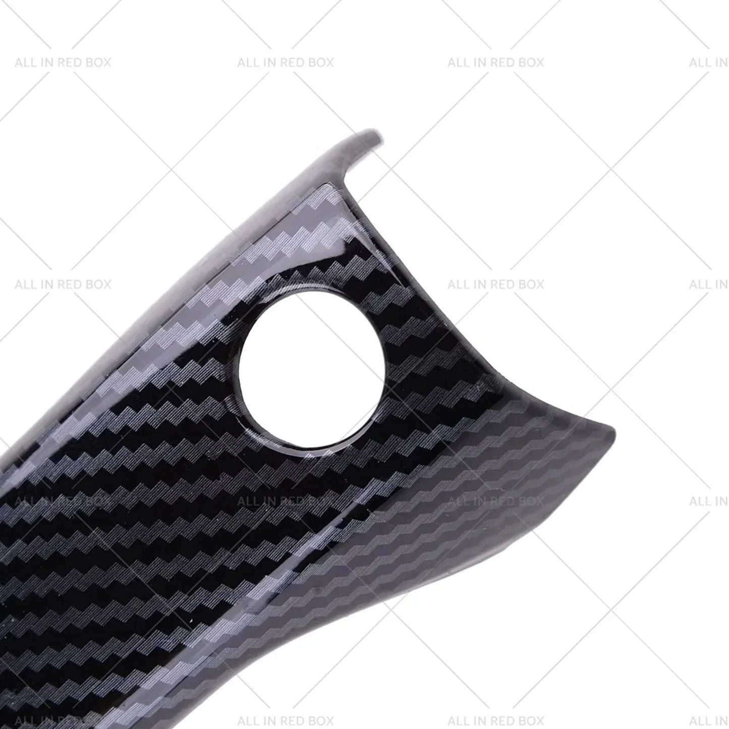 4 x Carbon Fiber Door Handle Covers for Honda Pilot, Ridgeline (2016-2023)