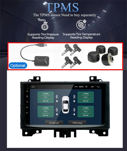 9" Android 12 Car Radio GPS Wifi for Mercedes Sprinter (2006-2017)