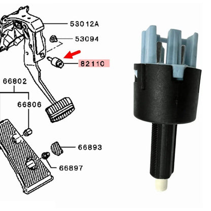 Brake Light Switch for Mitsubishi Pajero, Outlander, Lancer (2003-2023)