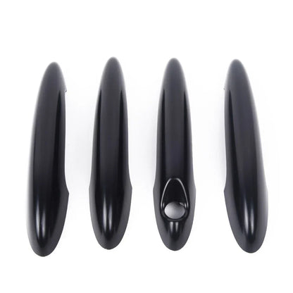 4x Gloss Black Door Handle Cover Trim for R60 COUNTRYMAN Cooper S (2011–2016)