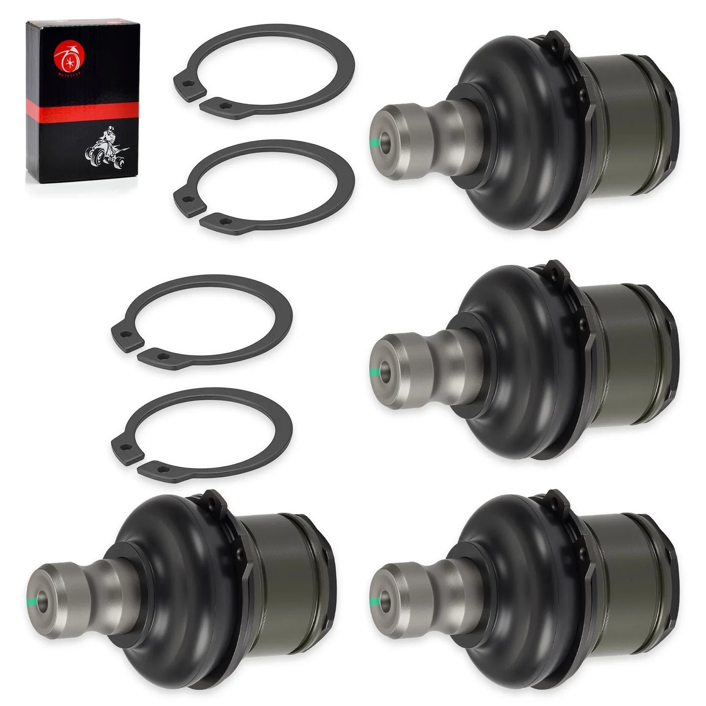 4xUpper/Lower Ball Joint Set for Arctic Cat 500/550/570/650/700/1000 (2000–2010)
