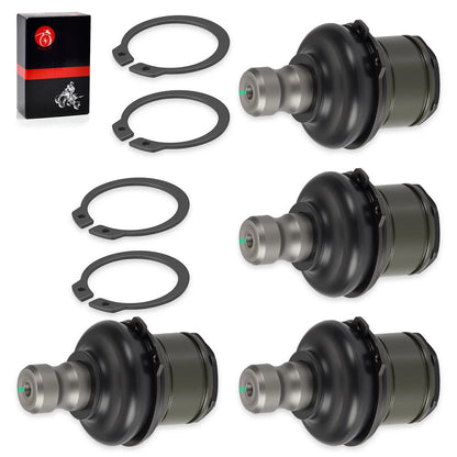 4xUpper/Lower Ball Joint Set for Arctic Cat 500/550/570/650/700/1000 (2000–2010)