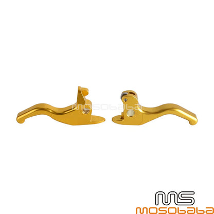 Finger Handlebar Hand Brake Clutch Levers for Harley Softail Slim (16)
