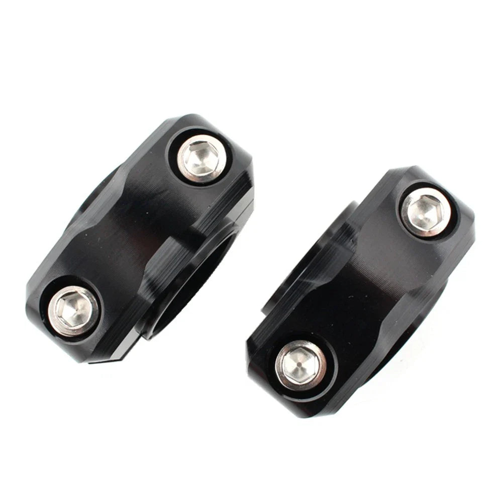 28mm CNC Motorcycle Universal Handlebar Fat Bar Riser Mount Clamp