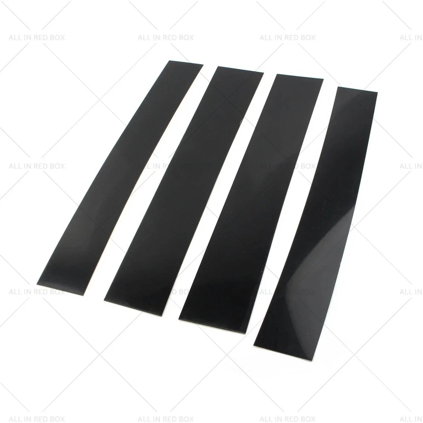 4 x Black Pillar Post Cover Trims for Cadillac Escalade (2007-2014)