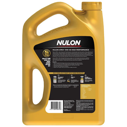 5L Apex+ 10W-40 Long Life Performance Engine Oil