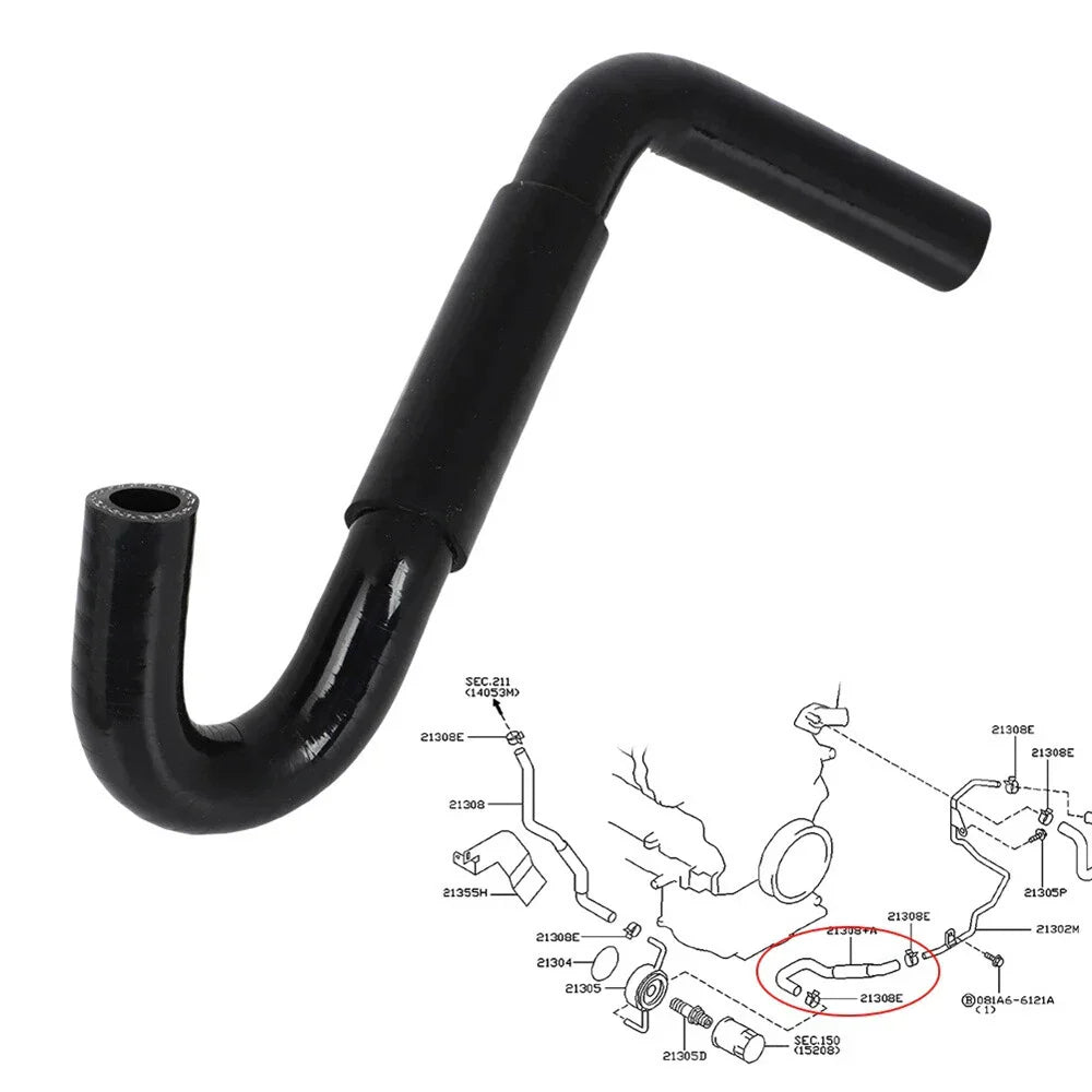 Oil Cooler Hose for Nissan 3.5L AWD Infiniti M35 G35 FX35 (2006-2008)