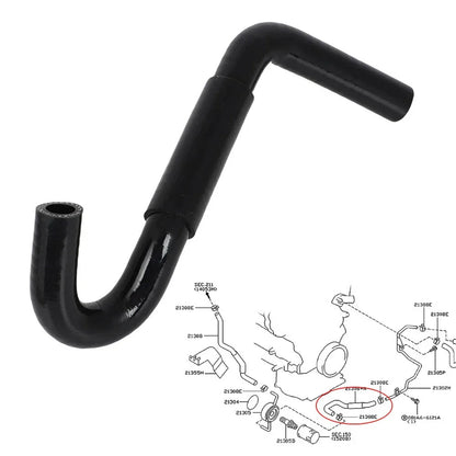 Oil Cooler Hose for Nissan 3.5L AWD Infiniti M35 G35 FX35 (2006-2008)