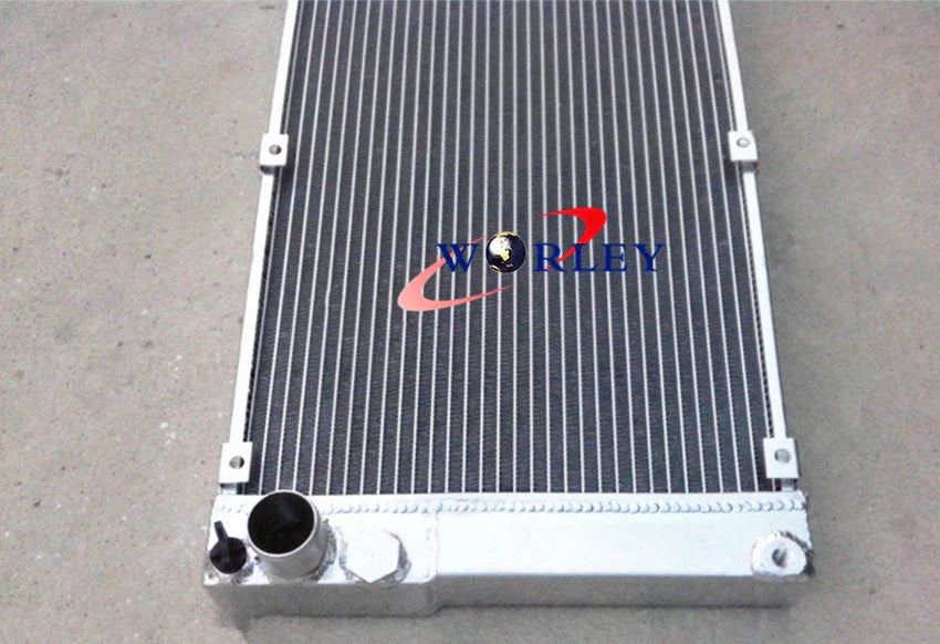 Aluminum Radiator + Fans for Porsche 944 2.5L/2.7L MT Non-Turbo (1983-1991)