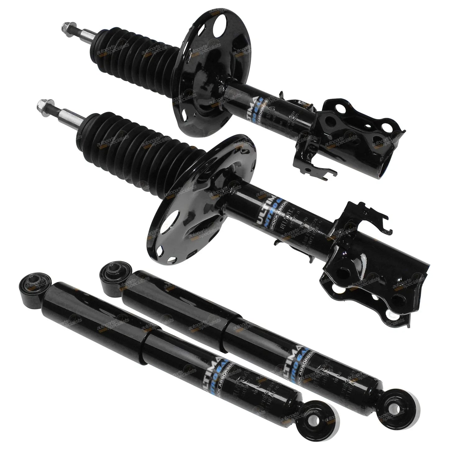 Front + Rear Strut Shock Absorbers for Toyota Rav4 4x4 (2006–2011)