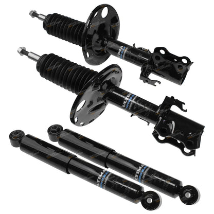 Front + Rear Strut Shock Absorbers for Toyota Rav4 4x4 (2006–2011)