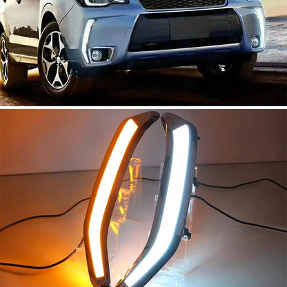 DRL Turn Signal Fog Light Lamps for 2013-2018 Subaru Forester (2013-2018)