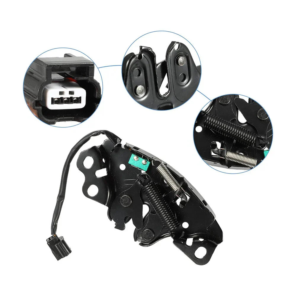 Black Front Hood Latch Lock Assy for Nissan Altima (2019-2021)