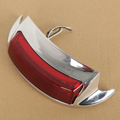 Rear Fender Tip Brake Light Red Lens for Harley Touring FLHTCUL FLHTK (09-16)