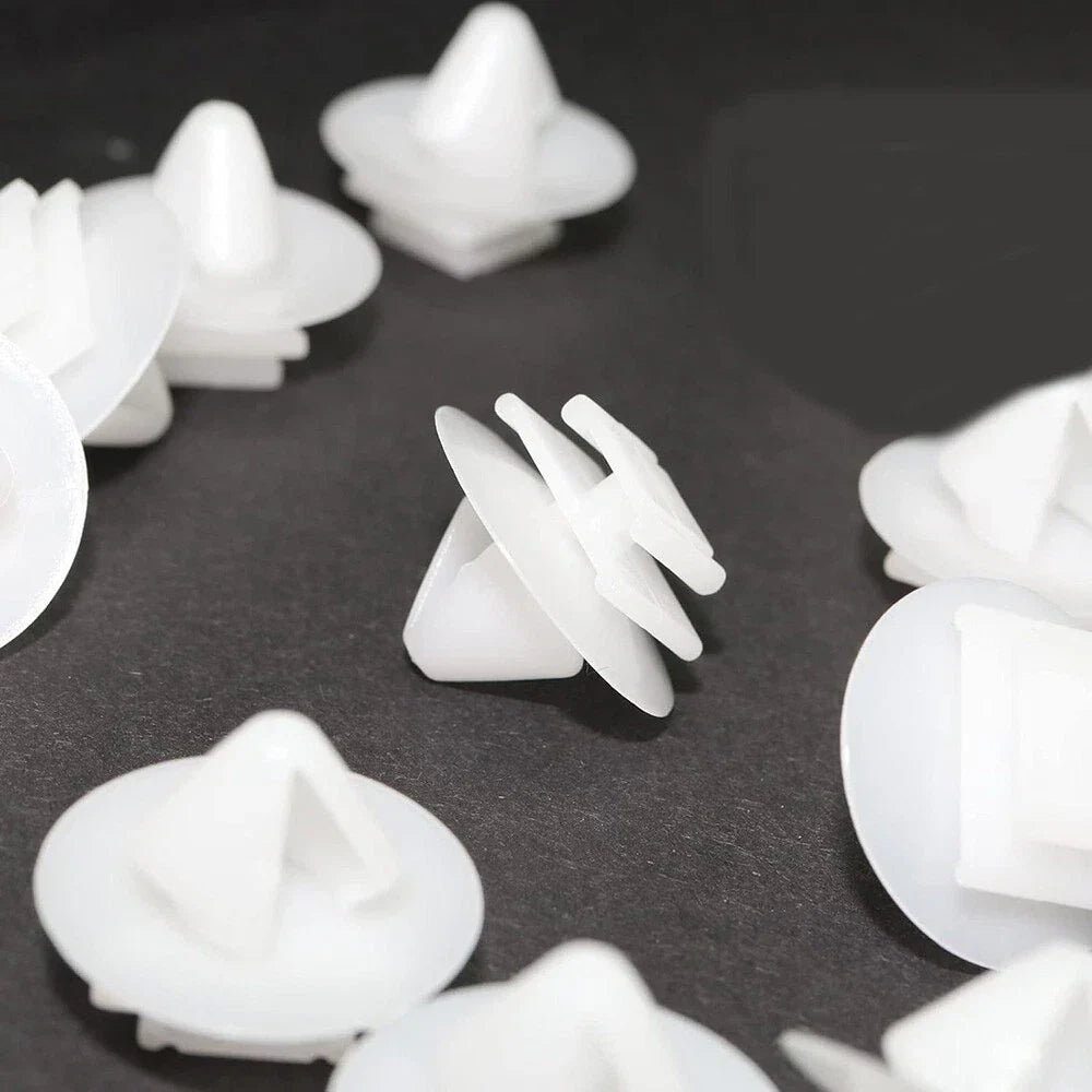 10 x Exterior Door Trim Clips for CITROEN Berlingo, PEUGEOT