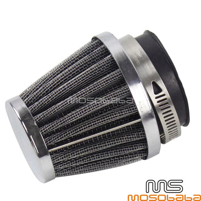 48MM Air Filter for Honda CB, Yamaha, Suzuki Motorcycle, ATV, Scooter