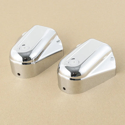Chrome Rear Axle Covers for Harley Heritage Softail Deluxe (2008-2017)