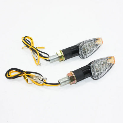 12V LED Turn Signal Lights for PIT Dirt Motorcycle Bike MX