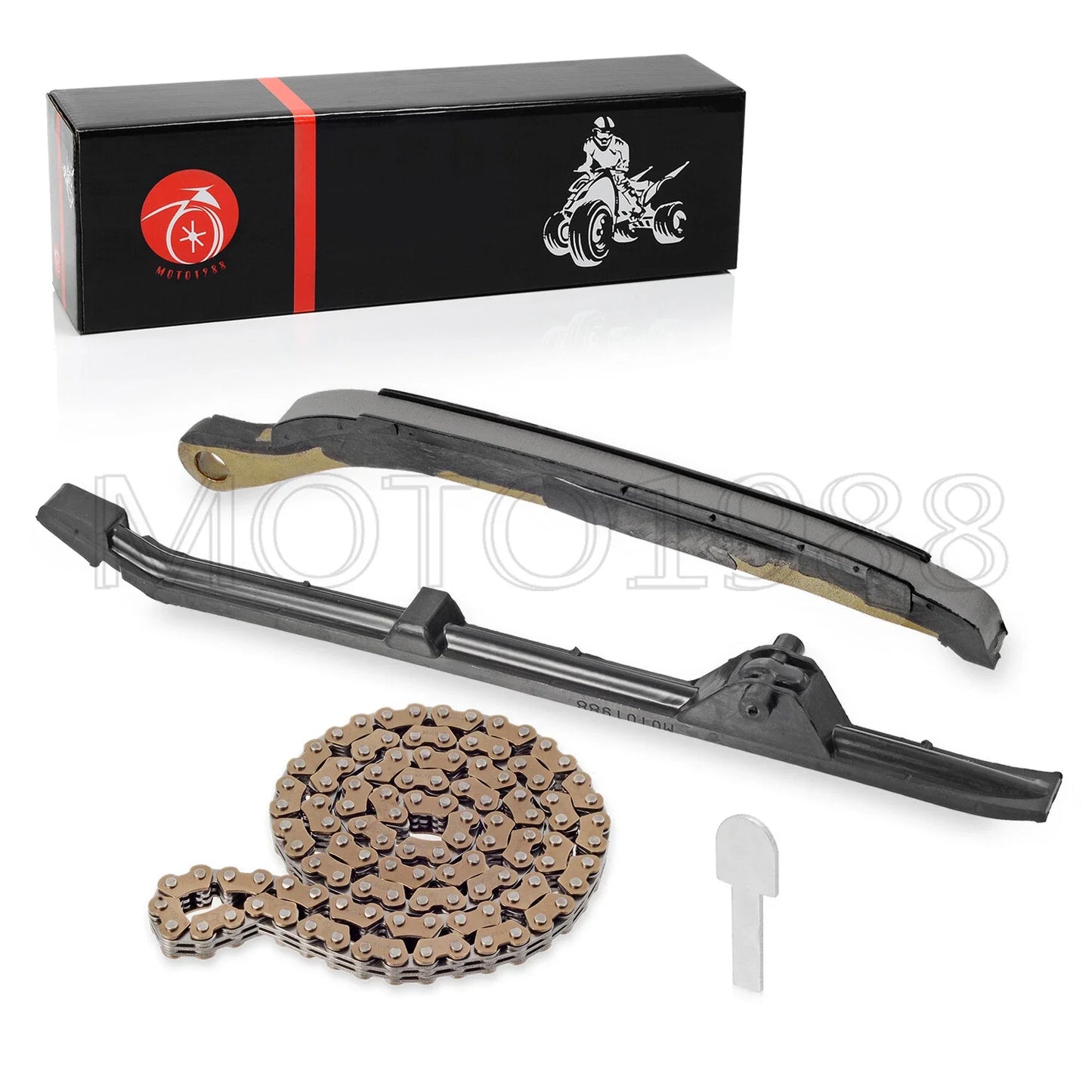 Camshaft Cam Timing Chain & Guide for HONDA TRX300 FourTrax (1988–2000)