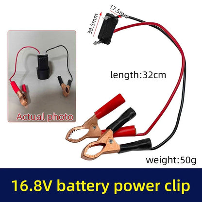Battery Clip Portable Adapter Connector for Automotive Battery Charging