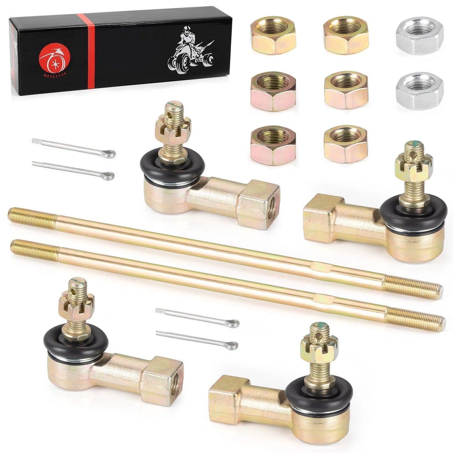 2 x Tie Rod Ends Kit for Honda TRX450R TRX450ER (2004–2013)