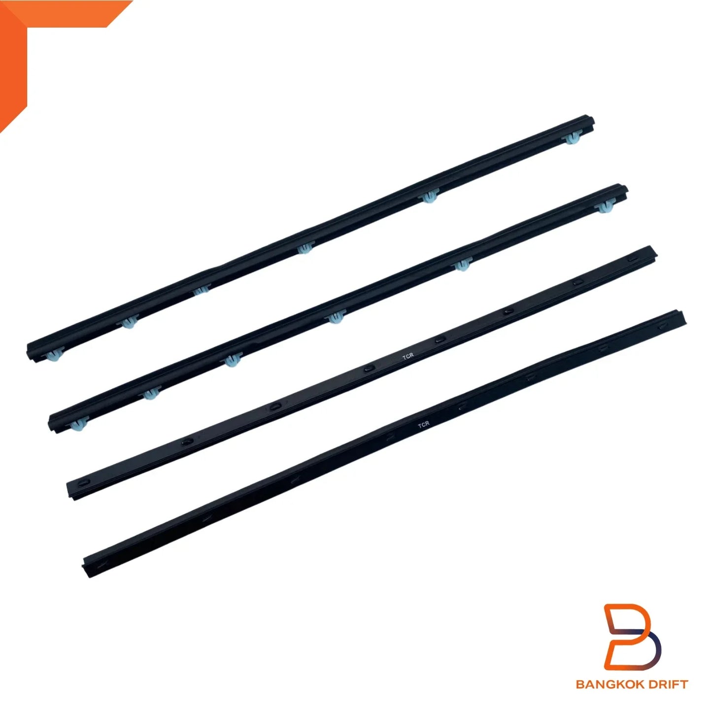 Inner Outer Front Door Weatherstrip Seal for MAZDA B-SERIES UF BRAVO (85-98)
