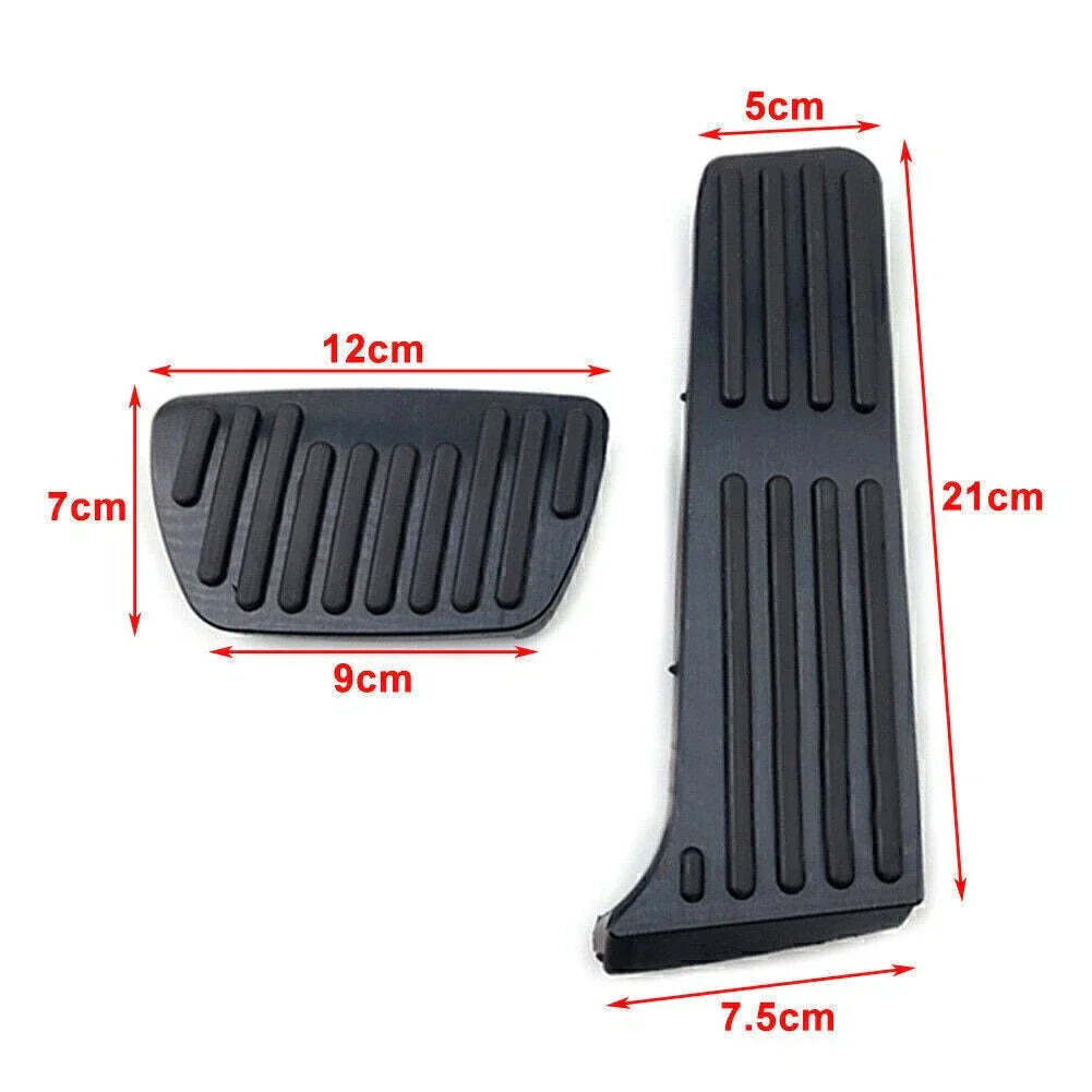 LHD Red Gas Brake Foot Pedal Cover for Toyota Camry (2018-2020)