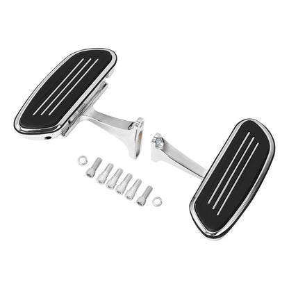 1 x Passenger Footboards & 1 1/4" Footpeg Mounts for Harley Touring (1993-2025)