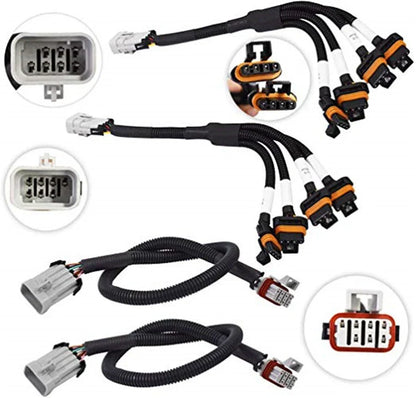 Coil Pack Relocation Kit for LS1 LS6 Coils -  Harnesses