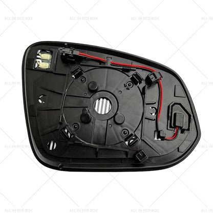 Left Passenger Side Mirror Glass for Toyota RAV4 (2016-2018)