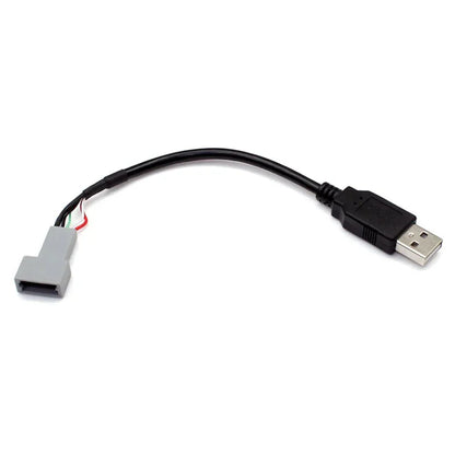 4 PIN USB CD Radio Wire Cable Connector Adapter for Hyundai Kia KX3 KX5