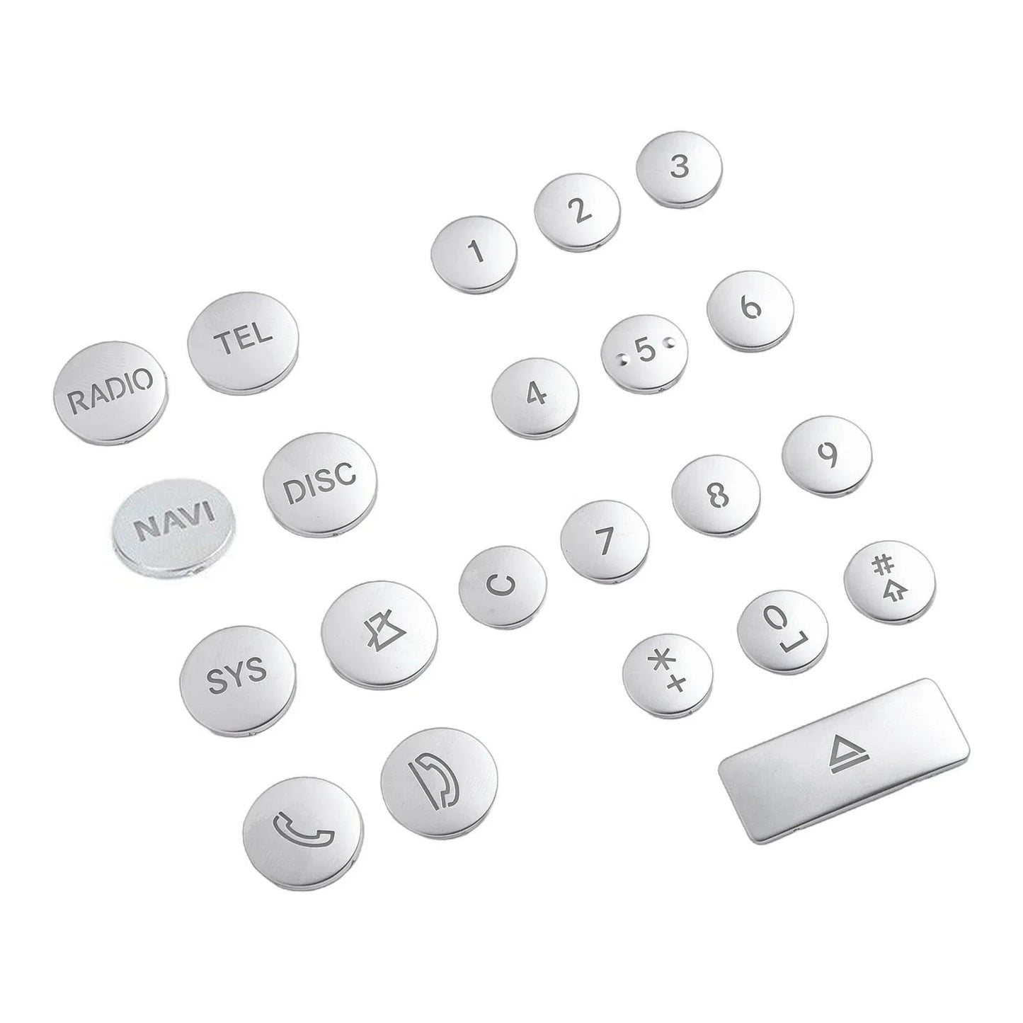 CD Panel Button Trim ABS for Benz C Class W204 GLK X204