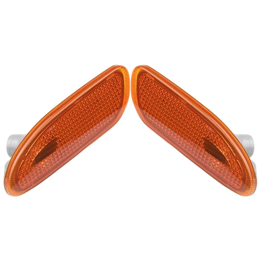 Left&Right Side Marker Bumper Turn Signals 2 x for W203 C-Class (2000–2007)
