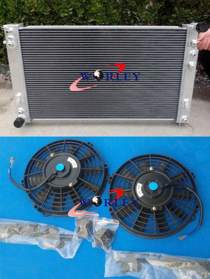 Aluminum Radiator +  Fans for Holden VT VX HSV Commodore V8 GEN3 LS1 (1997-2002)