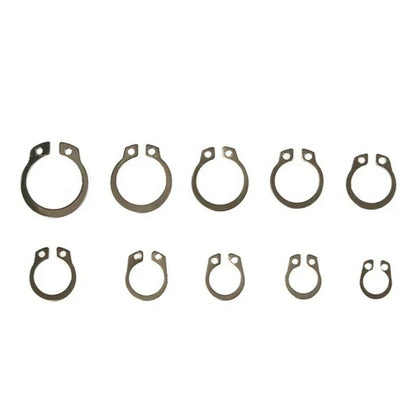 100Pcs/Set External Circlip Retaining Ring for Universal