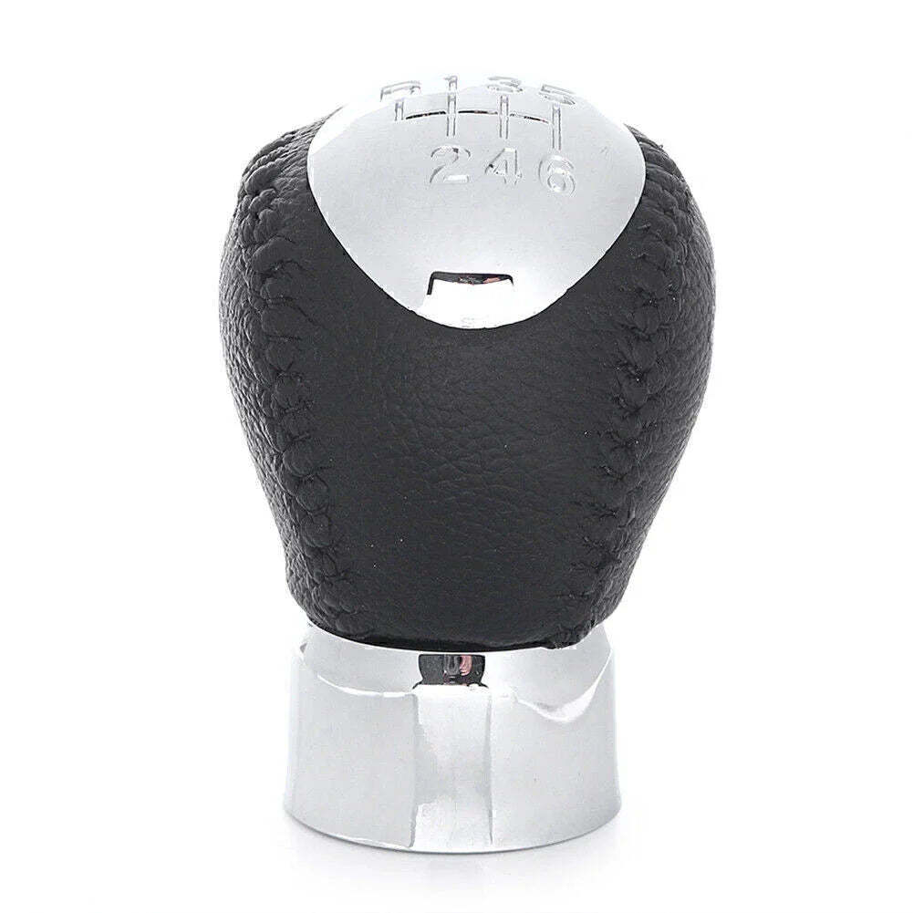 Leather Shift Knob 6 Speed for Mazda 3 5 6 Axela CX-5 (2003-2023)