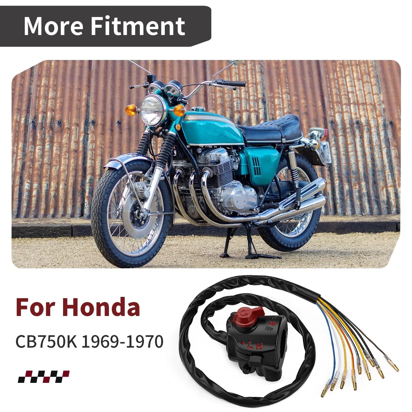 Right Handlebar Switch for Honda CB750K (1969–1970)