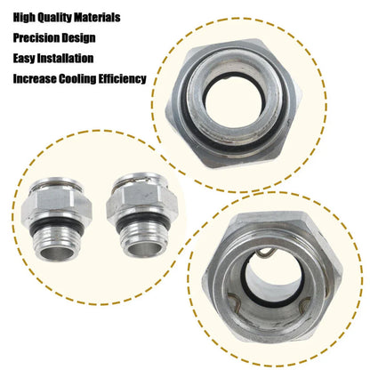 Quick-Connect Transmission Cooler Line Fittings for Jeep Dodge (2002-2006)