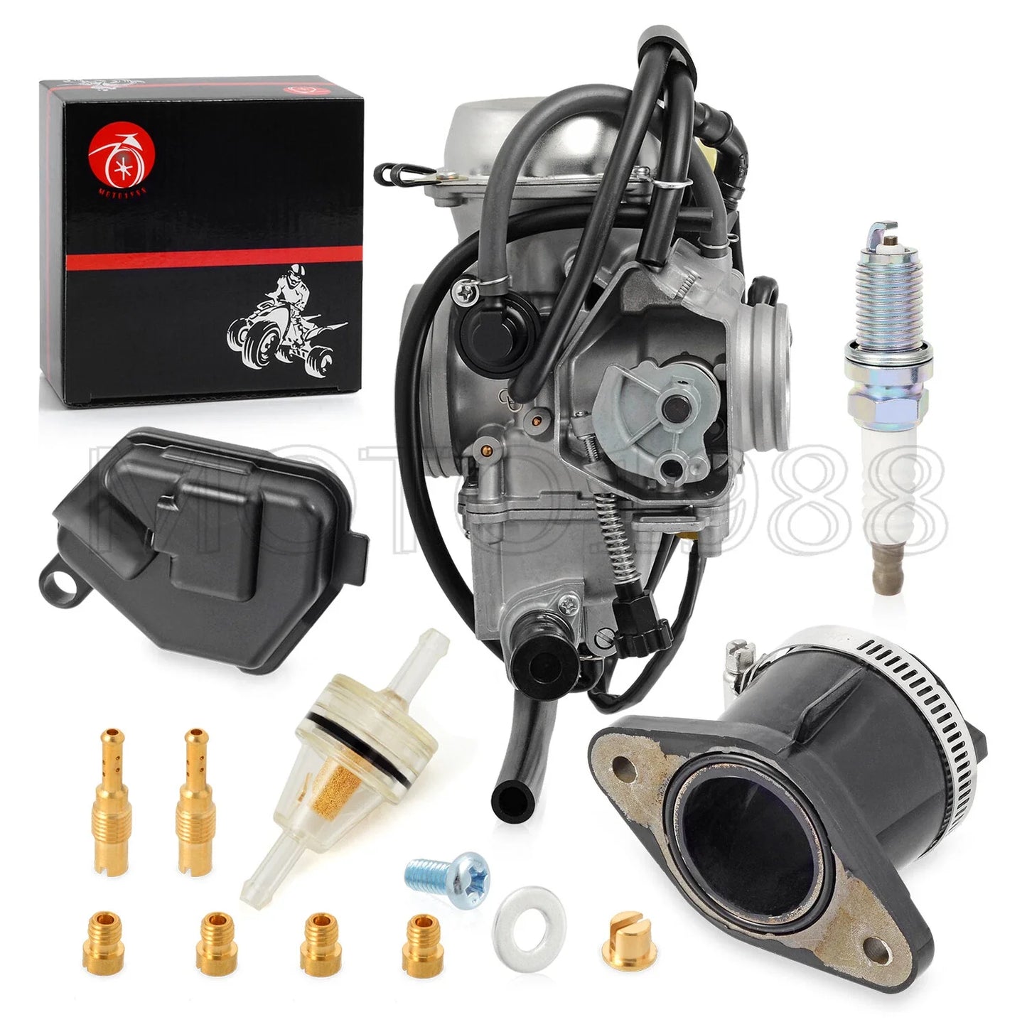Carburetor & Intake Boot for Honda Foreman TRX500 (1999–2011)
