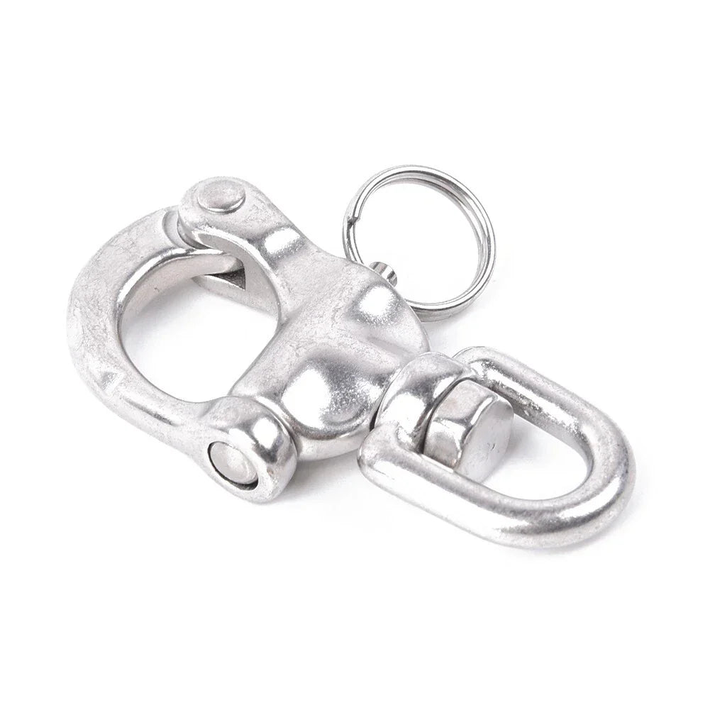 316 Stainless Steel Swivel Bail Snap Shackle Hook for Marine Boat/Yacht