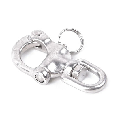 316 Stainless Steel Swivel Bail Snap Shackle Hook for Marine Boat/Yacht