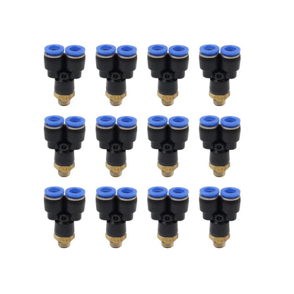 12pcs G1/8��� Y Air Valve Fitting Connector for Tire Changer
