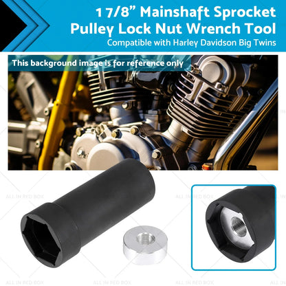 Mainshaft Sprocket Pulley Lock Nut Wrench Tool for 36-06 Harley