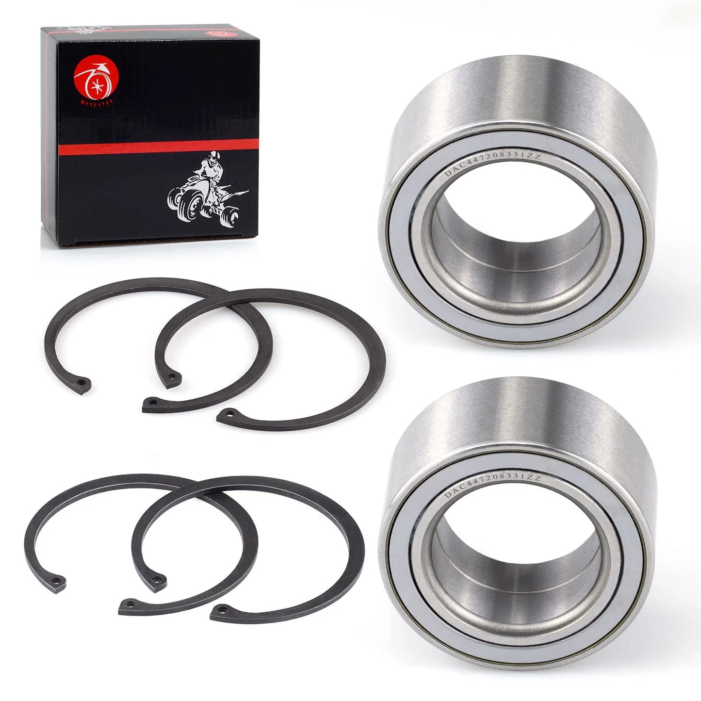 2x Front & Rear Wheel Bearings for Polaris Scrambler (2013-2023)
