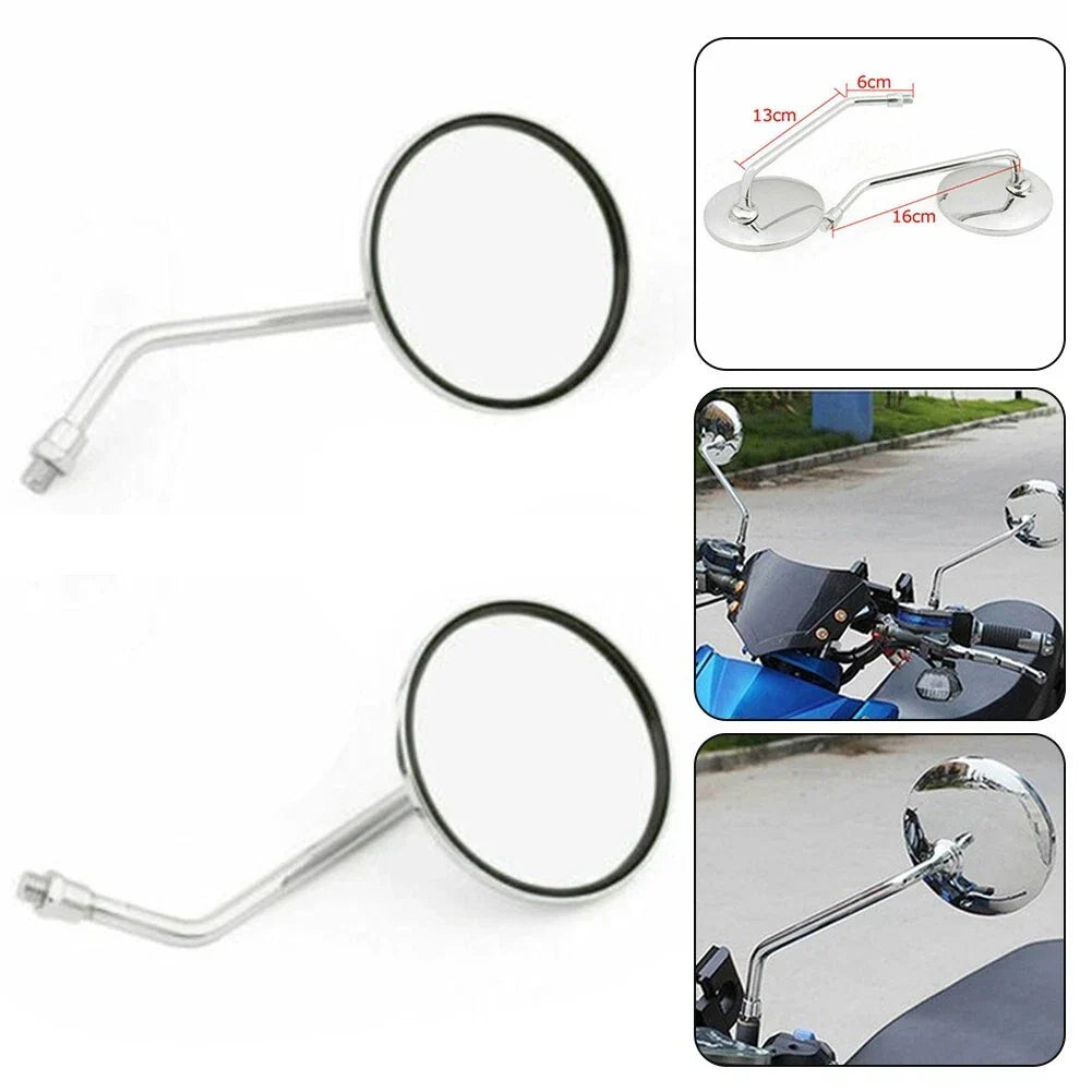 2 x Rear View Mirrors for Suzuki A100 and GT750 (1972–1977)