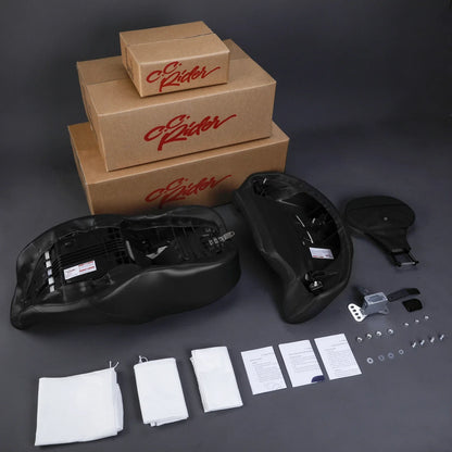 Driver Passenger Seat & Backrests for Harley Touring CVO Road Glide (2014-2023)