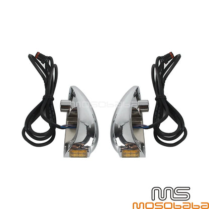 Mini LED Turn Signal Blinker Lights for Harley Road Glide FLTRK (2015)