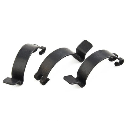 Quality Snap Clip Cover Clamp 3 x Air Filter Housing Black Manganese Steel