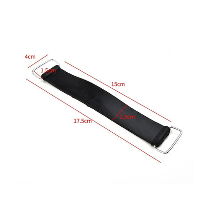 Rubber Strap Fixed Holder Belt for Black Motorcycle Scooter